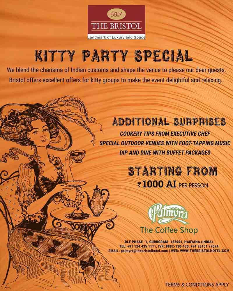 Kitty Party promotion for The Bristol Hotel